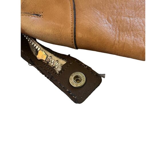 RK Swallow | Vintage Brown Leather Travel Bag - Picture 6 of 8